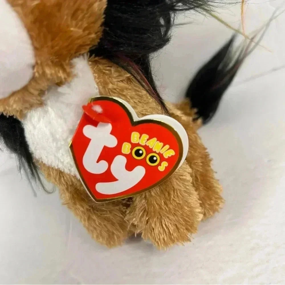 Ty Beanie Boos RAMSEY Lion Unicorn 6" Plush Stuffed Animal Glitter Eyes 2018 - Picture 2 of 5